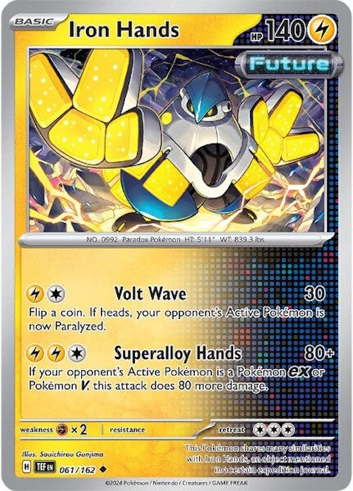 Iron Hands (061/162) [Scarlet & Violet: Temporal Forces] | GnG Games