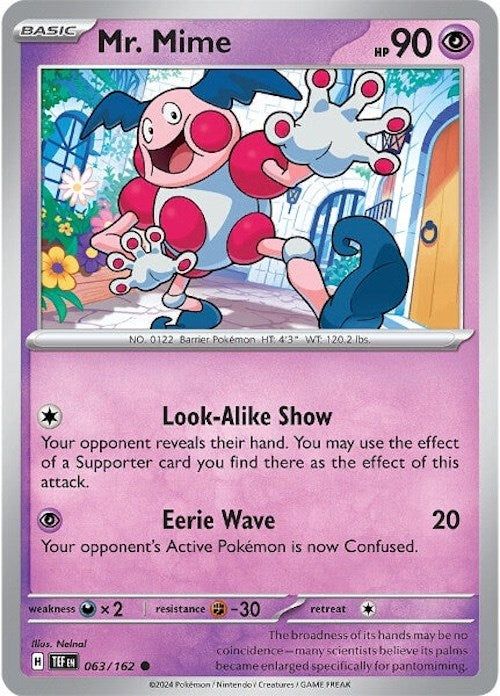 Mr. Mime (063/162) [Scarlet & Violet: Temporal Forces] | GnG Games