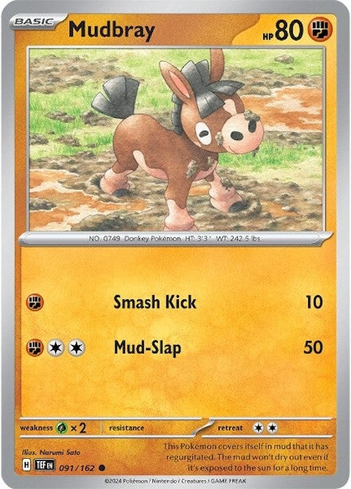 Mudbray (091/162) [Scarlet & Violet: Temporal Forces] | GnG Games