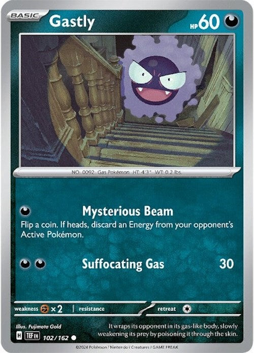 Gastly (102/162) [Scarlet & Violet: Temporal Forces] | GnG Games