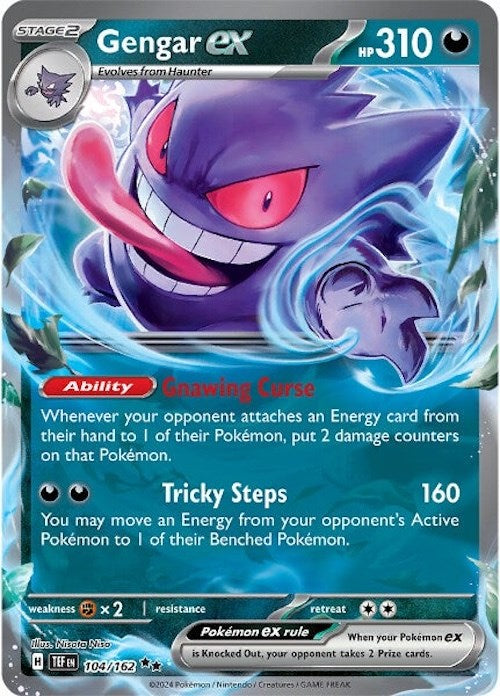 Gengar ex (104/162) [Scarlet & Violet: Temporal Forces] | GnG Games