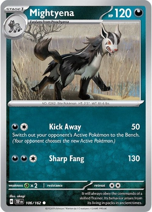 Mightyena (106/162) [Scarlet & Violet: Temporal Forces] | GnG Games