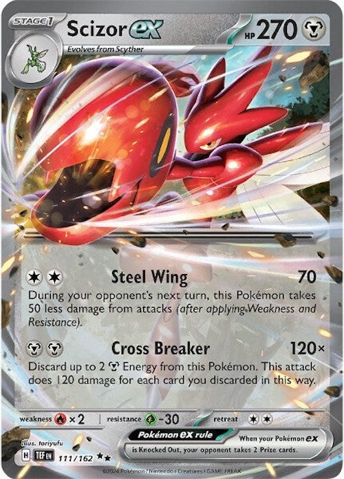 Scizor ex (111/162) [Scarlet & Violet: Temporal Forces] | GnG Games