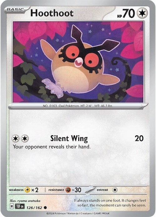 Hoothoot (126/162) [Scarlet & Violet: Temporal Forces] | GnG Games