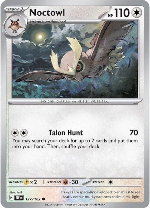 Noctowl (127/162) [Scarlet & Violet: Temporal Forces] | GnG Games