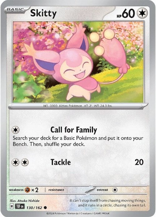 Skitty (130/162) [Scarlet & Violet: Temporal Forces] | GnG Games