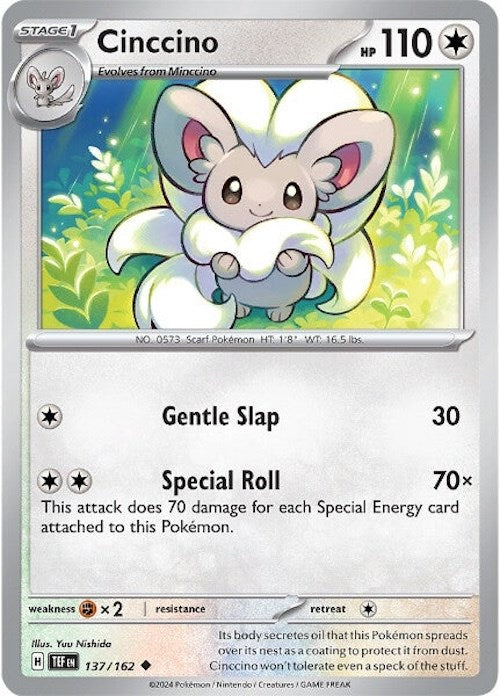 Cinccino (137/162) [Scarlet & Violet: Temporal Forces] | GnG Games