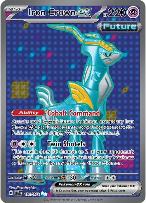 Iron Crown ex (191/162) [Scarlet & Violet: Temporal Forces] | GnG Games