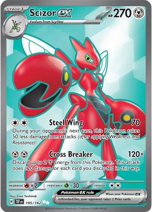 Scizor ex (195/162) [Scarlet & Violet: Temporal Forces] | GnG Games