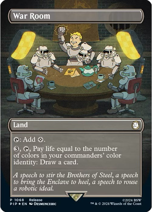 War Room (Borderless) [Fallout Promos] | GnG Games