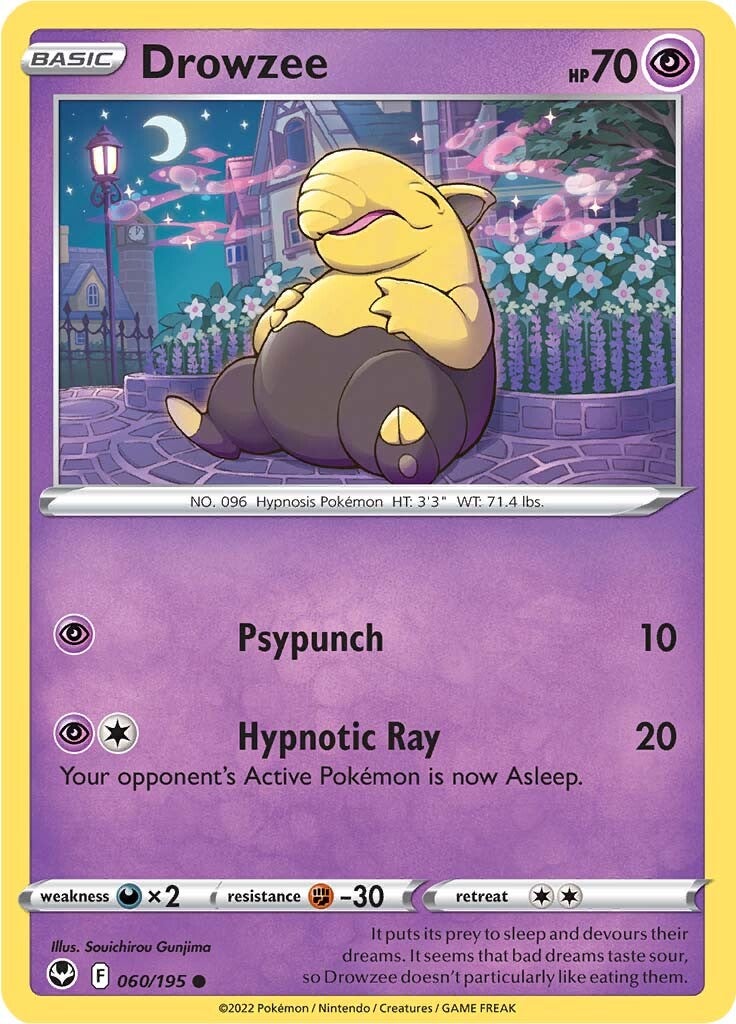 Drowzee (060/195) [Sword & Shield: Silver Tempest] | GnG Games