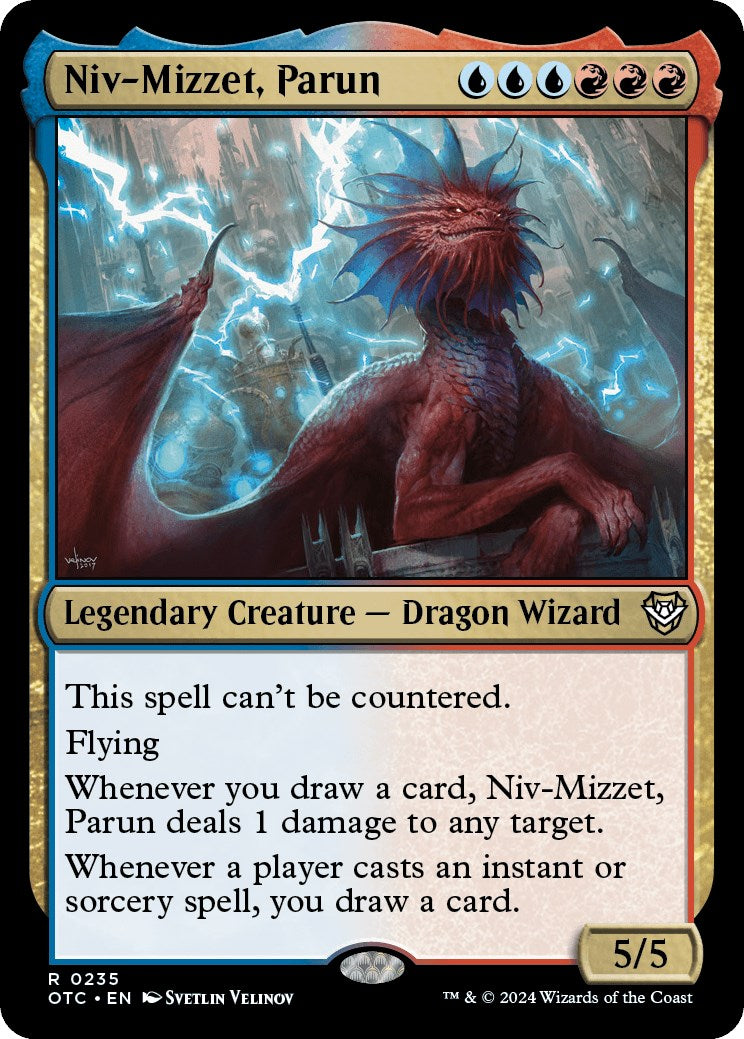 Niv-Mizzet, Parun [Outlaws of Thunder Junction Commander] | GnG Games