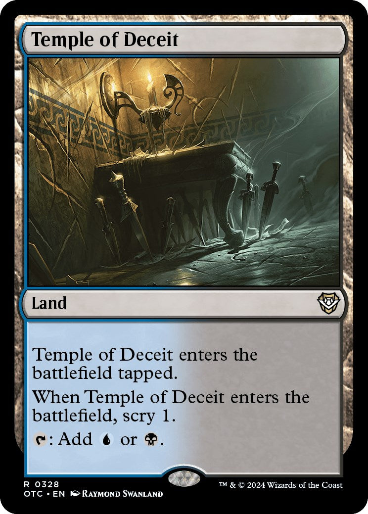 Temple of Deceit [Outlaws of Thunder Junction Commander] | GnG Games