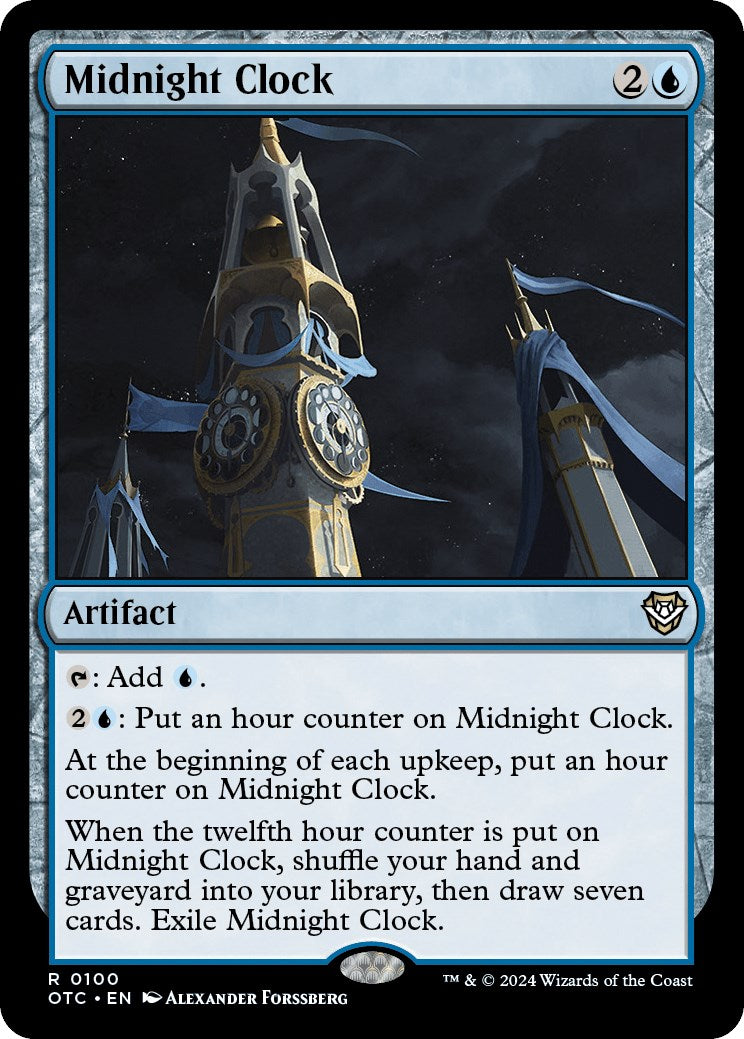 Midnight Clock [Outlaws of Thunder Junction Commander] | GnG Games