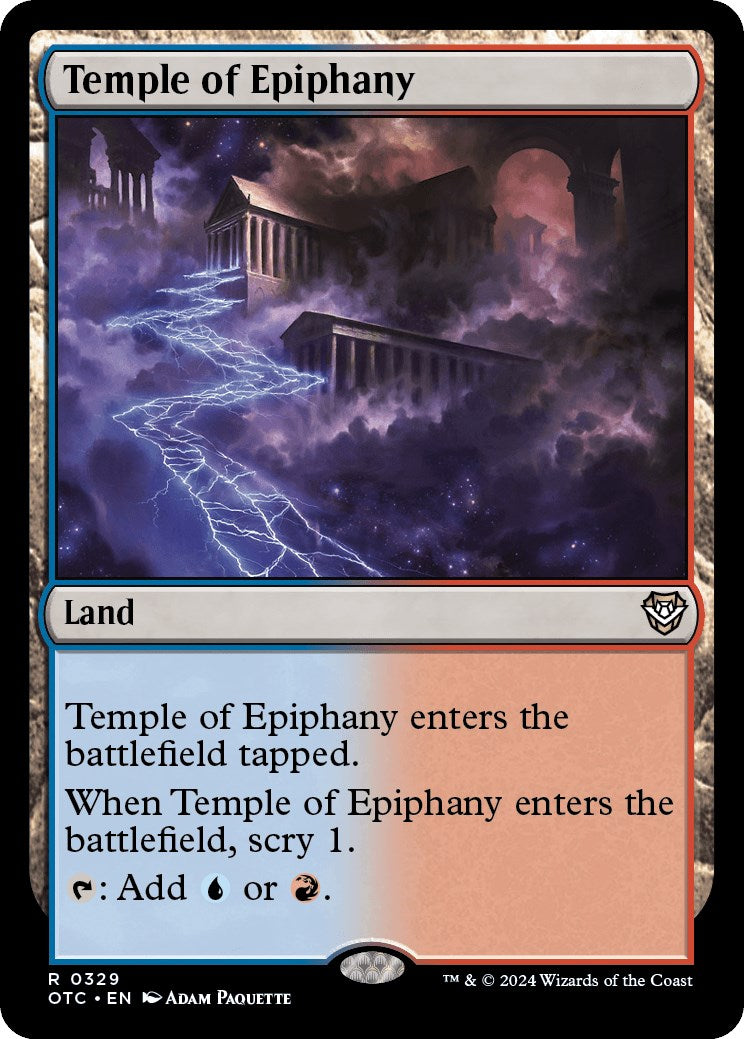 Temple of Epiphany [Outlaws of Thunder Junction Commander] | GnG Games