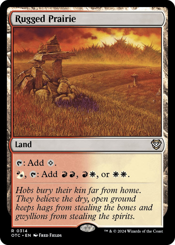 Rugged Prairie [Outlaws of Thunder Junction Commander] | GnG Games