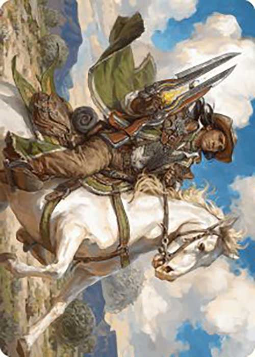 Wylie Duke, Atiin Hero Art Card [Outlaws of Thunder Junction Art Series] | GnG Games