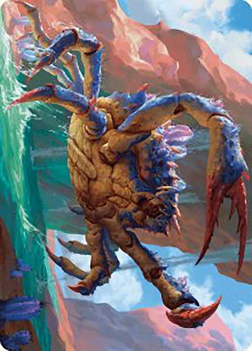 Canyon Crab Art Card [Outlaws of Thunder Junction Art Series] | GnG Games