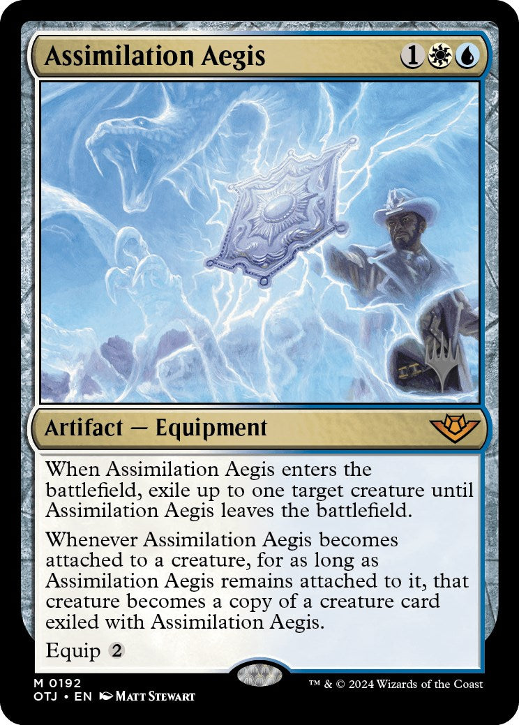 Assimilation Aegis (Promo Pack) [Outlaws of Thunder Junction Promos] | GnG Games