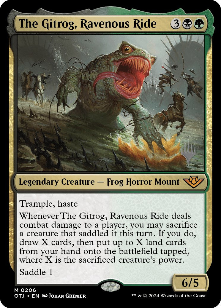 The Gitrog, Ravenous Ride (Promo Pack) [Outlaws of Thunder Junction Promos] | GnG Games