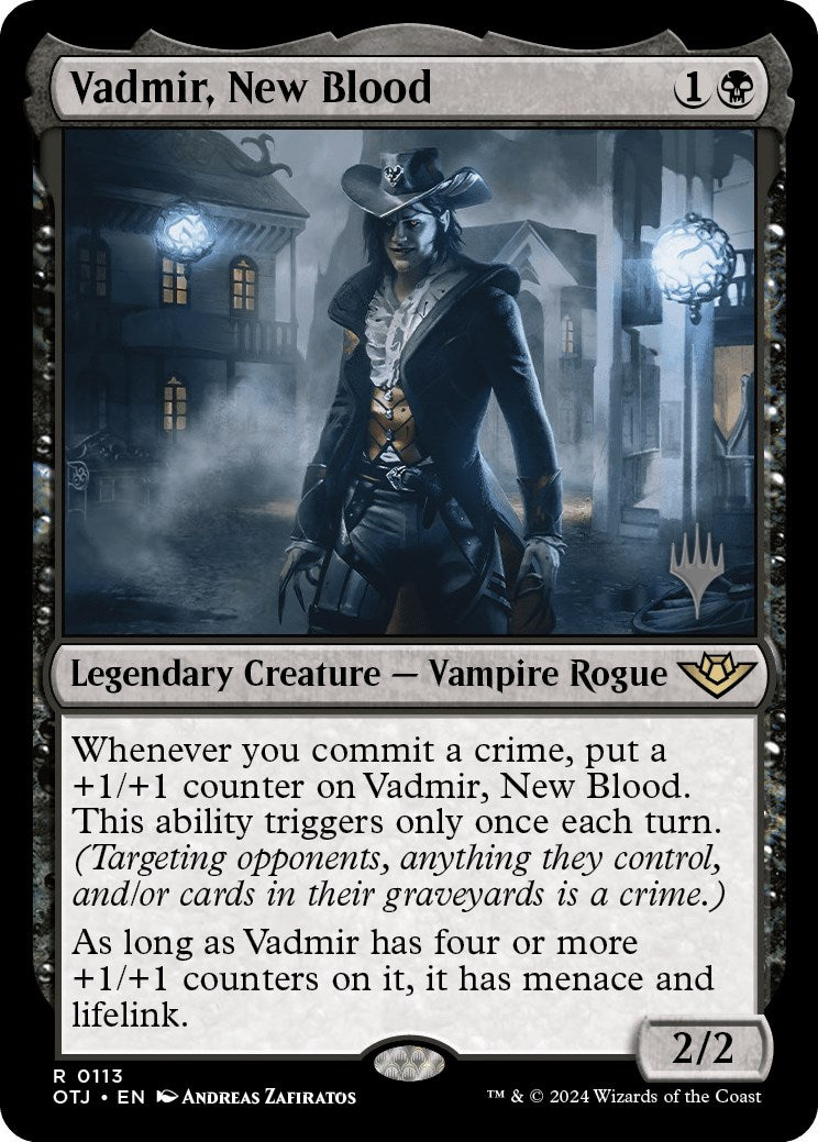 Vadmir, New Blood (Promo Pack) [Outlaws of Thunder Junction Promos] | GnG Games