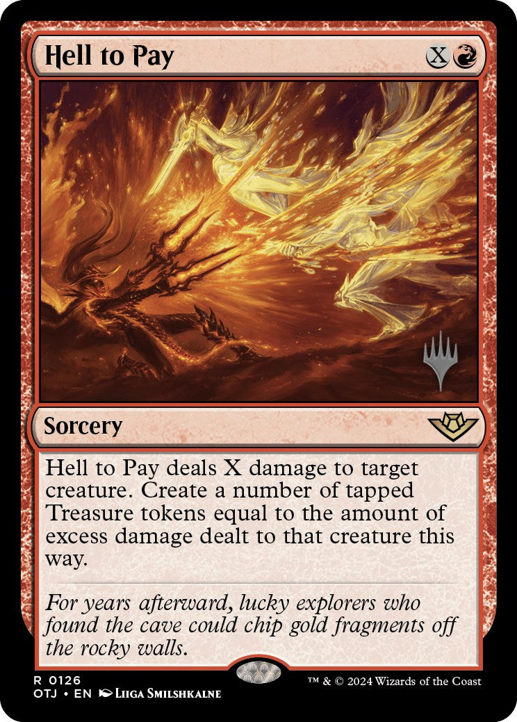 Hell to Pay (Promo Pack) [Outlaws of Thunder Junction Promos] | GnG Games