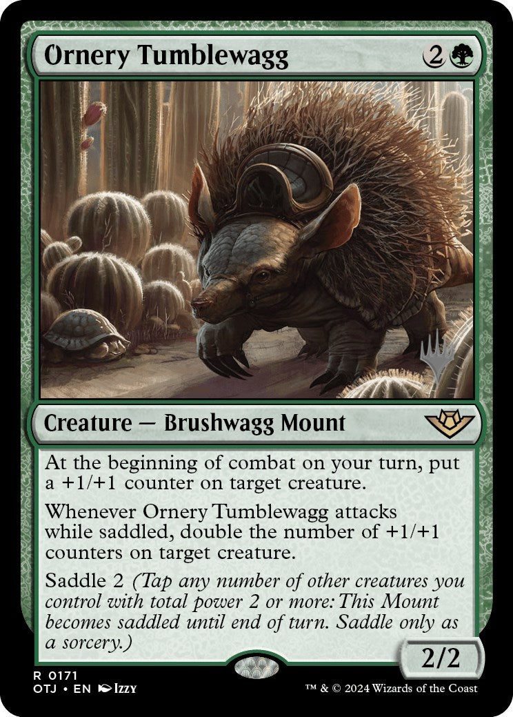 Ornery Tumblewagg (Promo Pack) [Outlaws of Thunder Junction Promos] | GnG Games