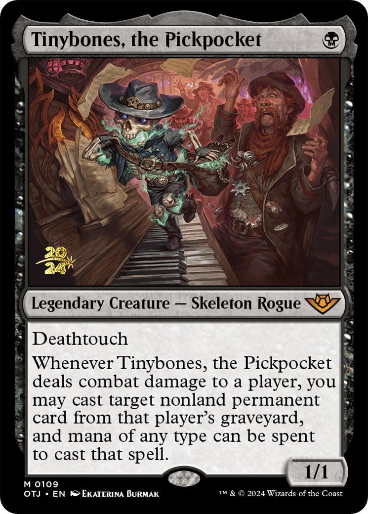 Tinybones, the Pickpocket [Outlaws of Thunder Junction Prerelease Promos] | GnG Games