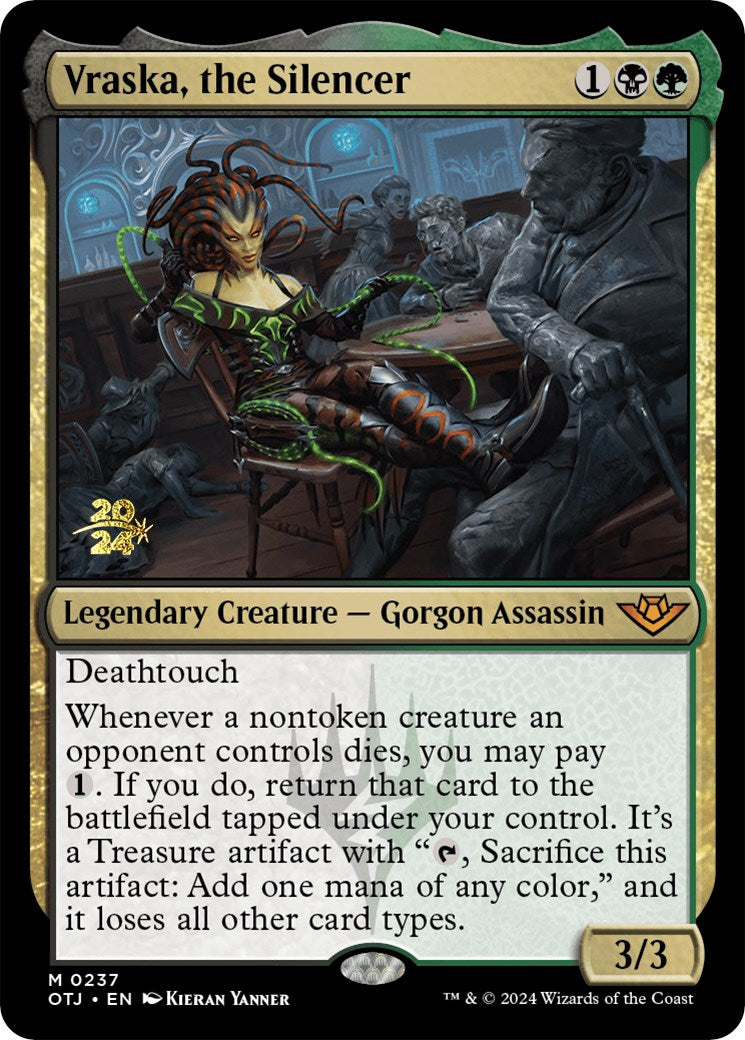 Vraska, the Silencer [Outlaws of Thunder Junction Prerelease Promos] | GnG Games