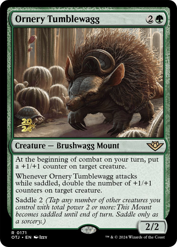 Ornery Tumblewagg [Outlaws of Thunder Junction Prerelease Promos] | GnG Games