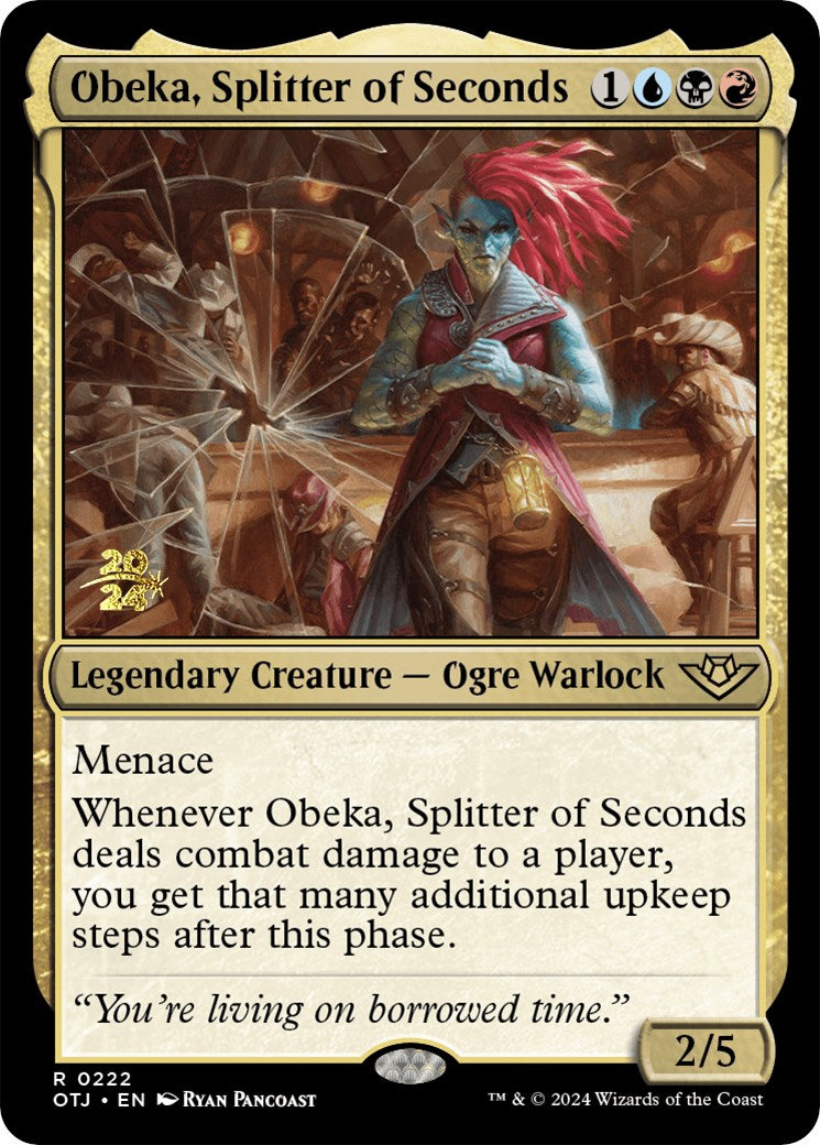 Obeka, Splitter of Seconds [Outlaws of Thunder Junction Prerelease Promos] | GnG Games