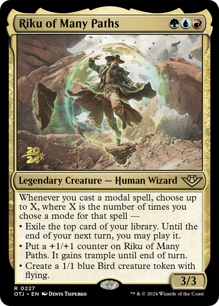 Riku of Many Paths [Outlaws of Thunder Junction Prerelease Promos] | GnG Games