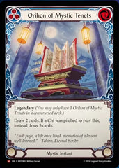 Orihon of Mystic Tenets [MST080] (Part the Mistveil) | GnG Games