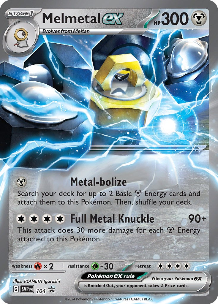 Melmetal ex (104) [Scarlet & Violet: Black Star Promos] | GnG Games