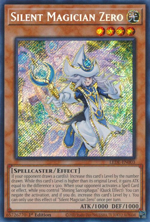 Silent Magician Zero [LEDE-EN003] Secret Rare | GnG Games