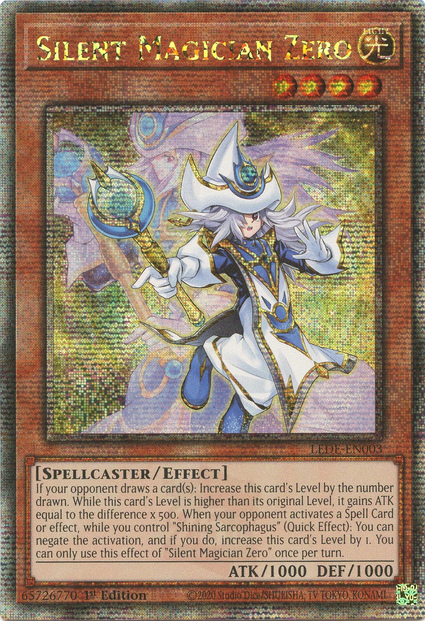 Silent Magician Zero [LEDE-EN003] Quarter Century Secret Rare | GnG Games