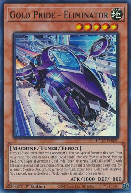 Gold Pride - Eliminator [LEDE-EN020] Super Rare | GnG Games