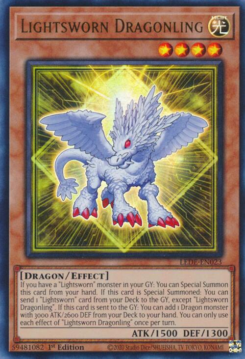 Lightsworn Dragonling [LEDE-EN023] Ultra Rare | GnG Games