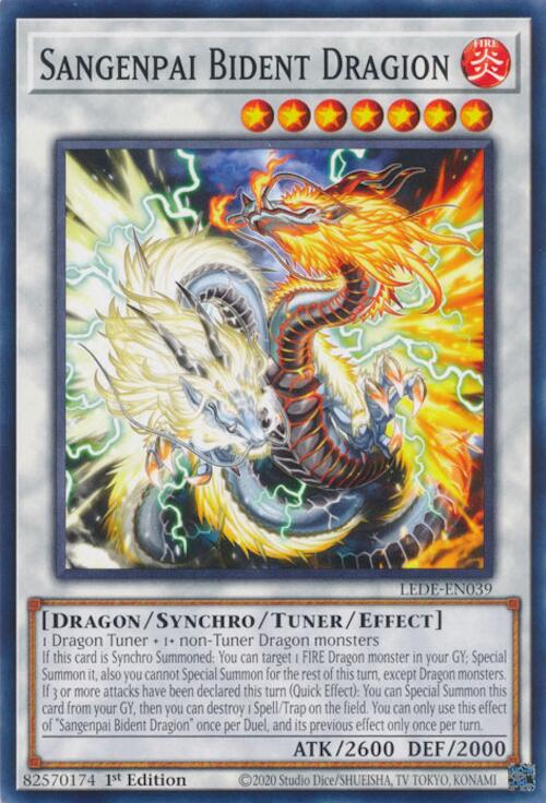 Sangenpai Bident Dragion [LEDE-EN039] Common | GnG Games