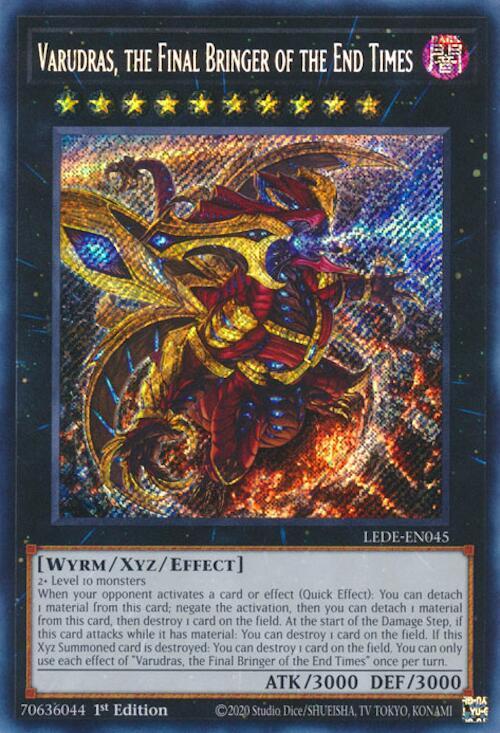 Varudras, the Final Bringer of the End Times [LEDE-EN045] Secret Rare | GnG Games