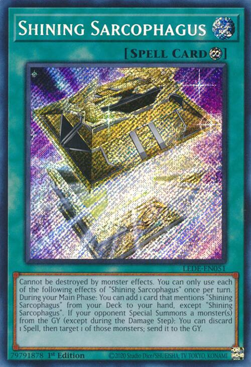 Shining Sarcophagus [LEDE-EN051] Secret Rare | GnG Games