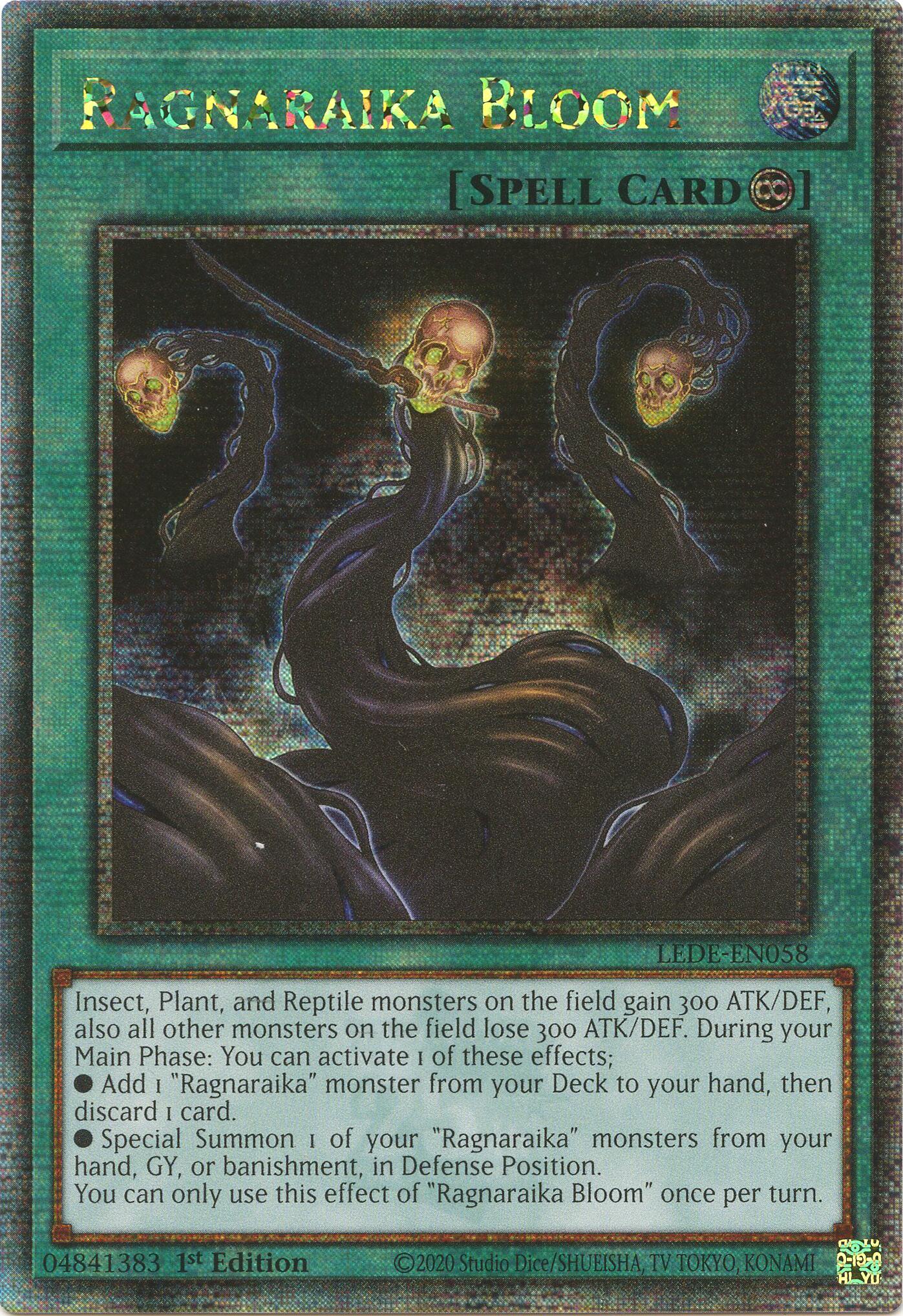 Ragnaraika Bloom (Quarter Century Secret Rare) [LEDE-EN058] Quarter Century Secret Rare | GnG Games