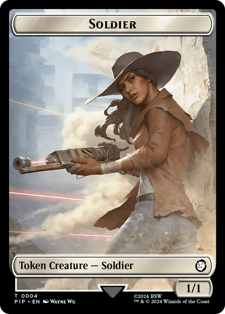 Energy Reserve // Soldier (0004) Double-Sided Token [Fallout Tokens] | GnG Games