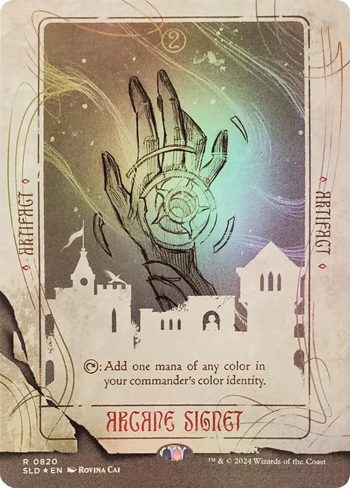 Arcane Signet (0820) (Rainbow Foil) [Secret Lair Drop Series] | GnG Games
