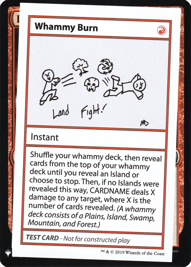 Whammy Burn [Mystery Booster Playtest Cards] | GnG Games