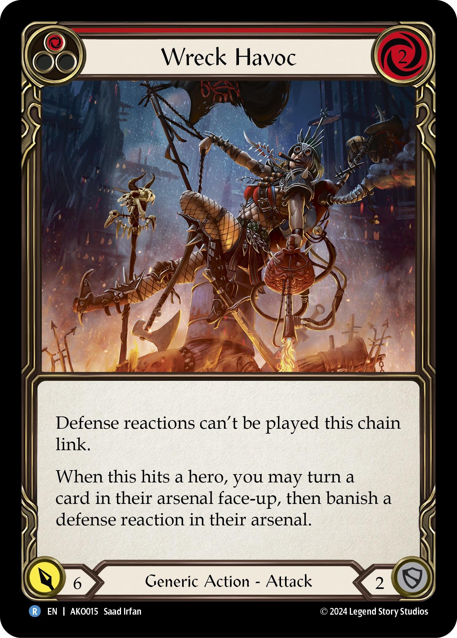 Wreck Havoc (Red) [AKO015] (Armory Deck: Kayo) | GnG Games