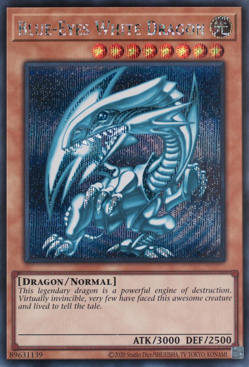 Blue-Eyes White Dragon (Secret Rare) Secret Rare | GnG Games