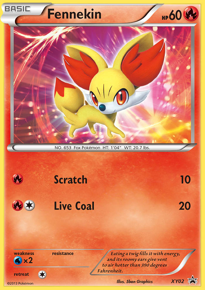 Fennekin (XY02) [XY: Black Star Promos] | GnG Games