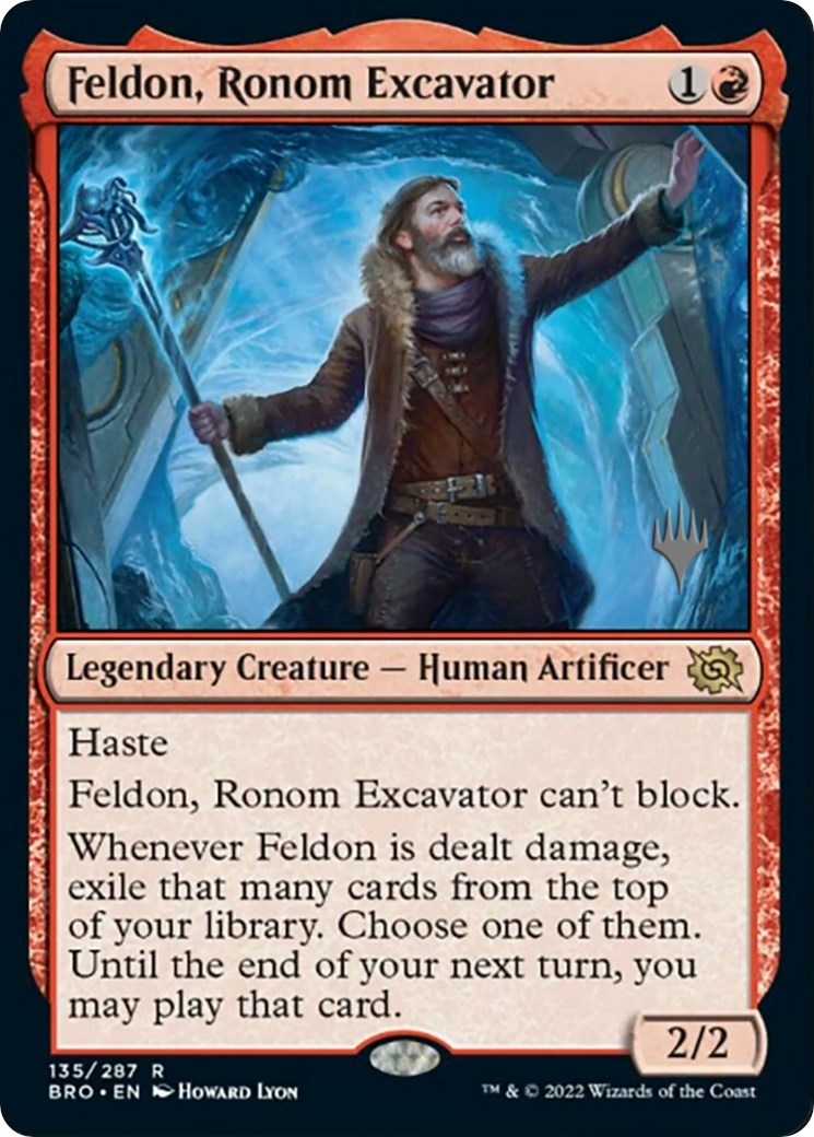 Feldon, Ronom Excavator (Promo Pack) [The Brothers' War Promos] | GnG Games