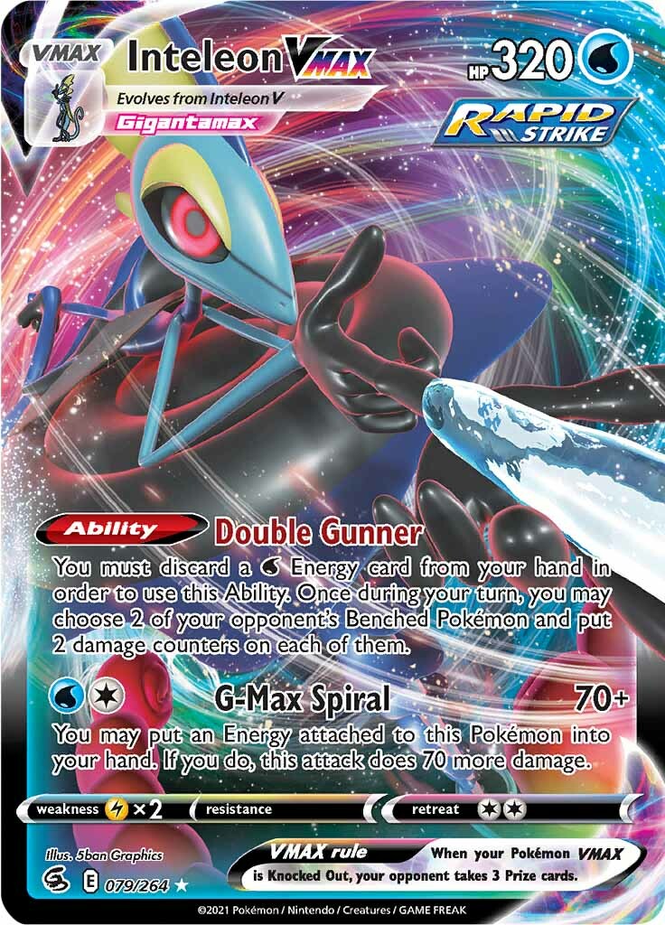 Inteleon VMAX (079/264) [Sword & Shield: Fusion Strike] | GnG Games